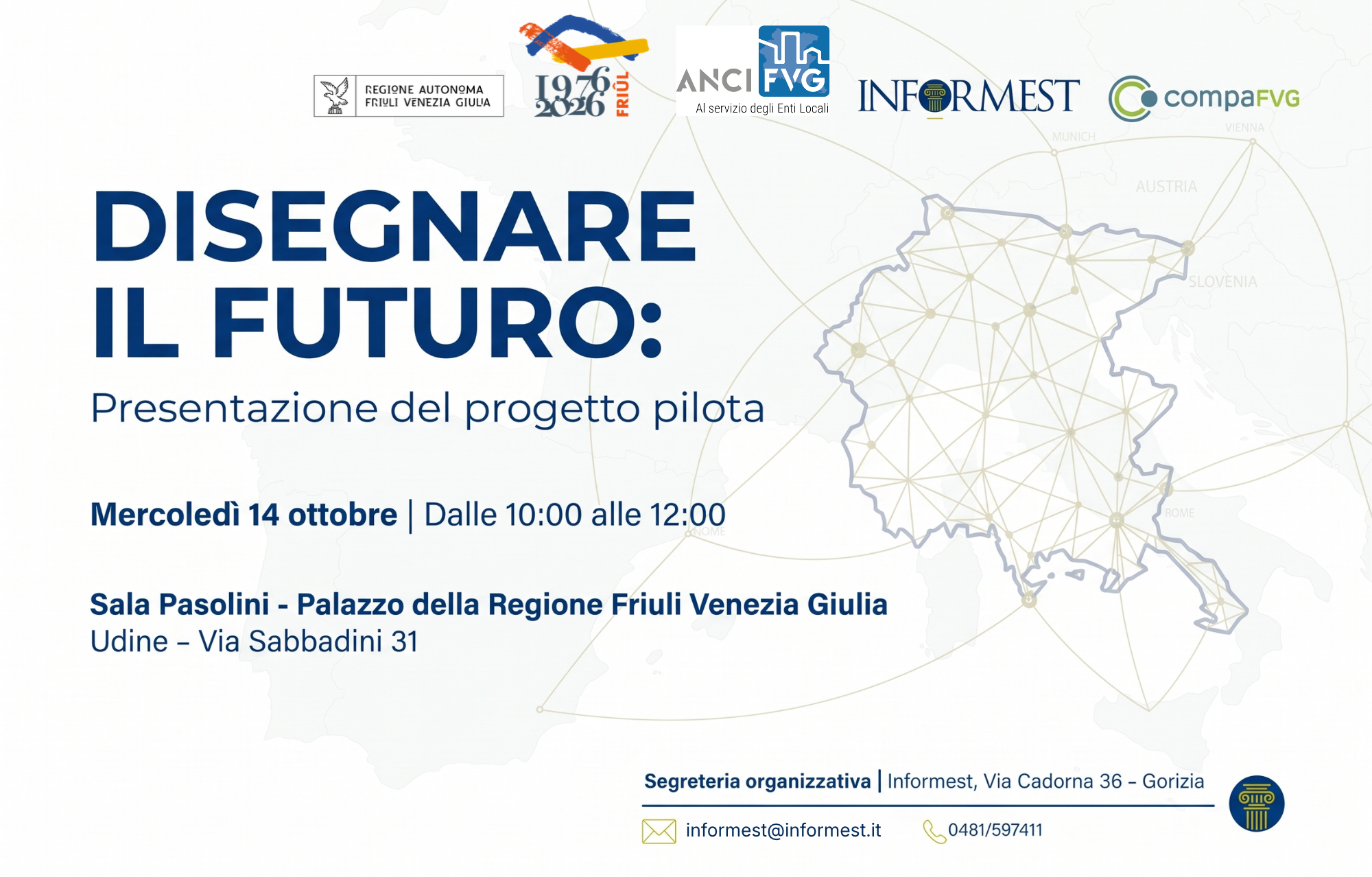 “Designing the Future”: Informest and ComPA FVG supporting territories towards the 2028-2034 European Programming Period